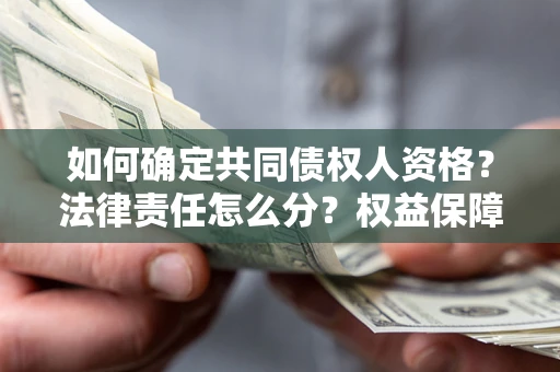 武汉如何确定共同债权人资格？法律责任怎么分？权益保障技巧揭秘！
