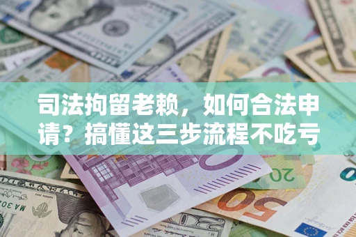 武汉司法拘留老赖，如何合法申请？搞懂这三步流程不吃亏！