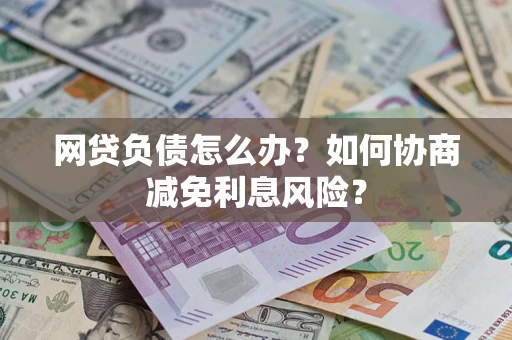 武汉网贷负债怎么办？如何协商减免利息风险？