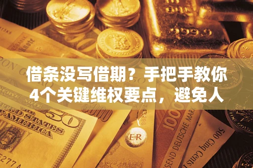武汉借条没写借期？手把手教你4个关键维权要点，避免人财两空