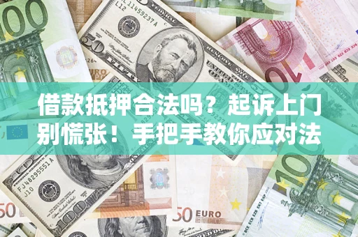 武汉借款抵押合法吗？起诉上门别慌张！手把手教你应对法律程序