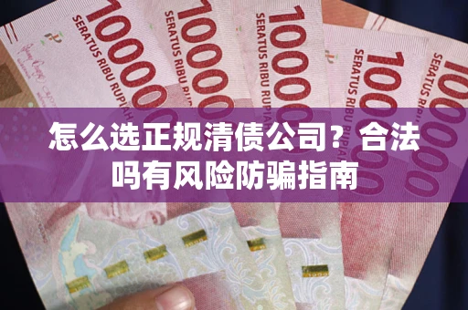 武汉怎么选正规清债公司？合法吗有风险防骗指南